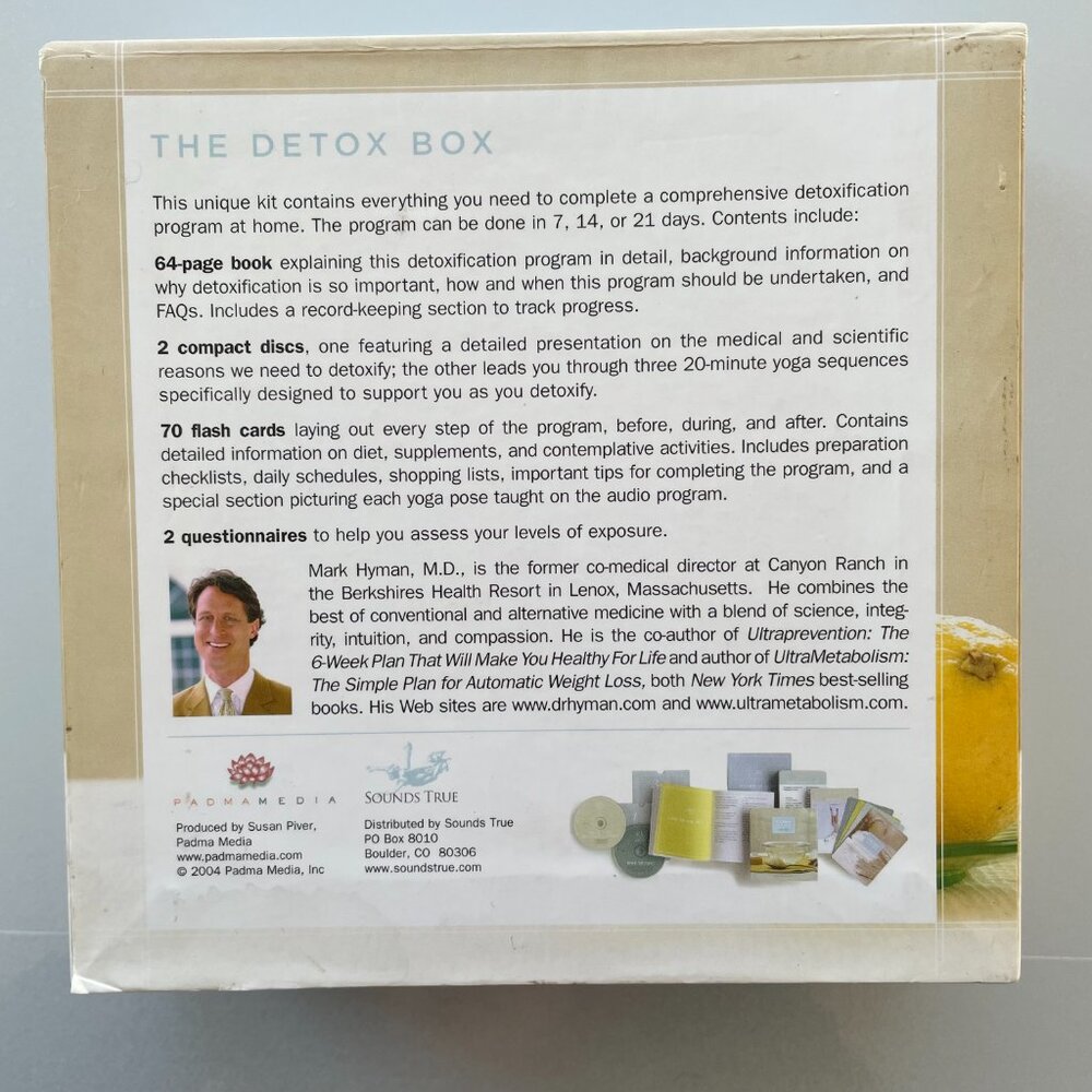 The Detox Box A Program for Greater Health and Vitality by Mark Hyman - Picture 2 of 7